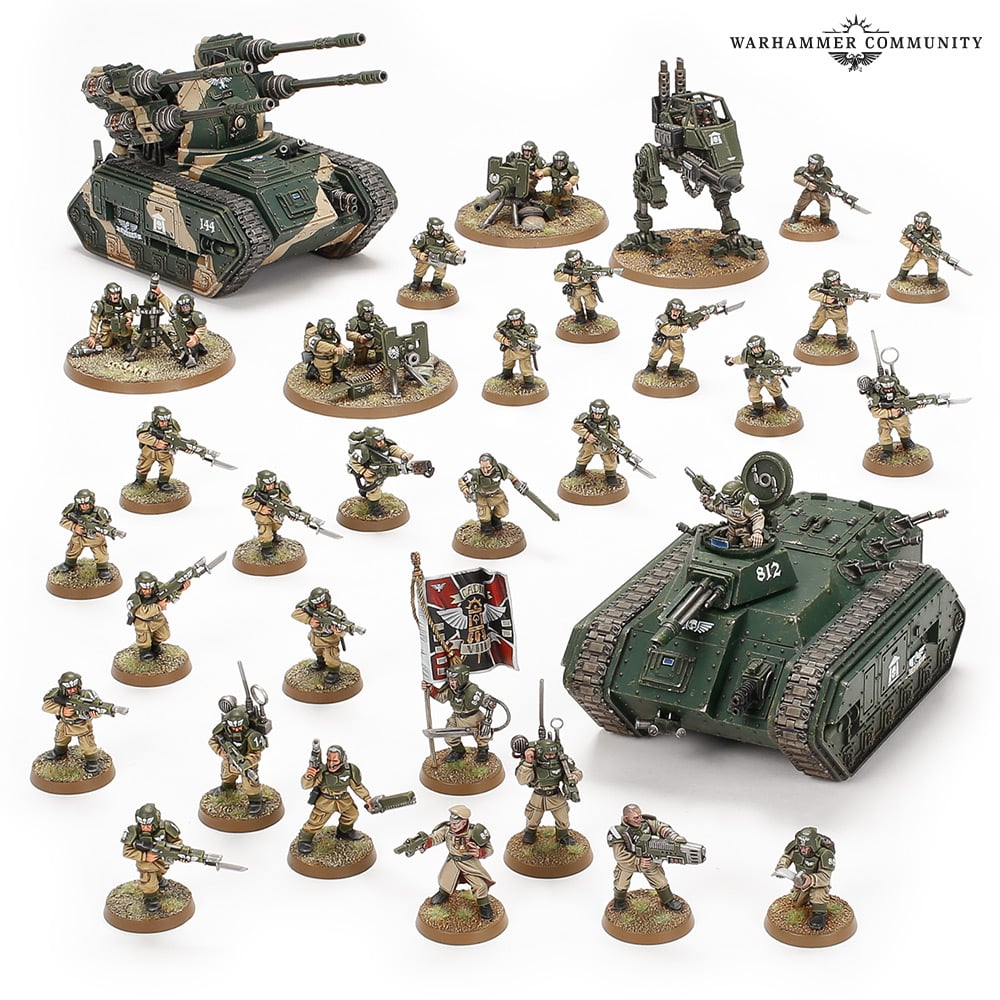 Bastion Platoon Battleforce Contents