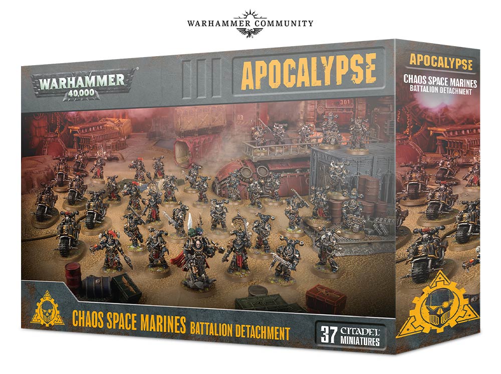 Chaos Space Marines Battalion Detachment