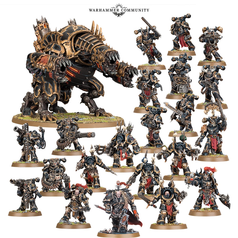Decimation Warband Battleforce Contents