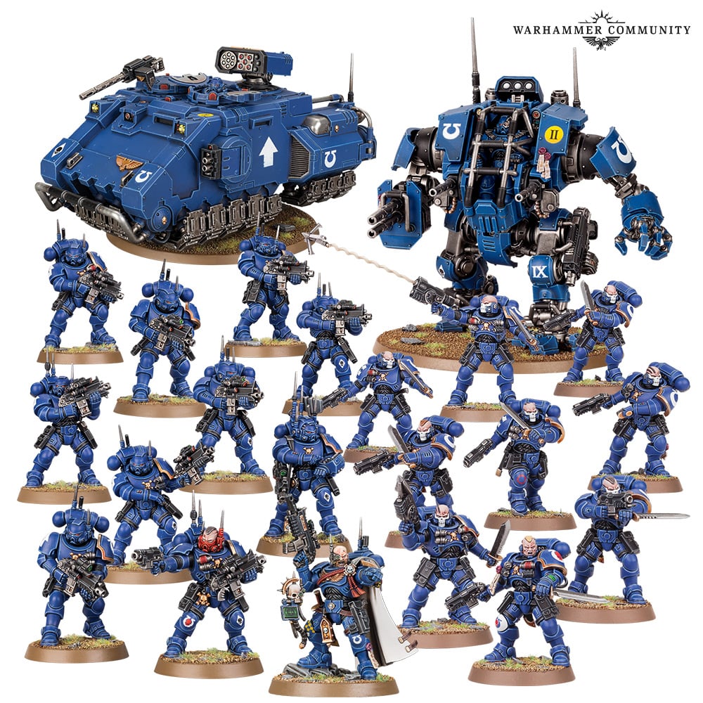 Interdiction Force Battleforce Contents