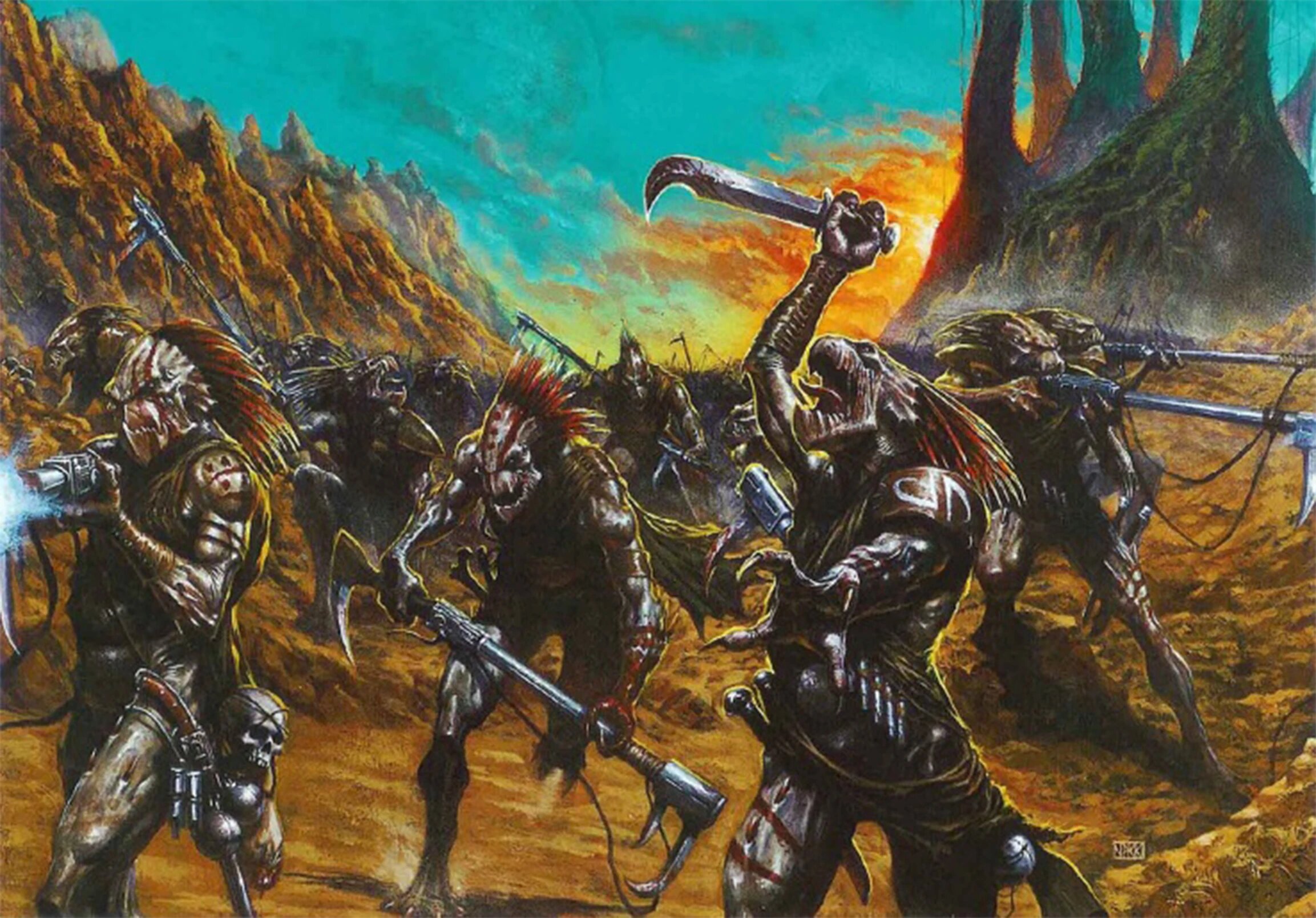 Kroot: The Mercenaries Who Eat to Evolve