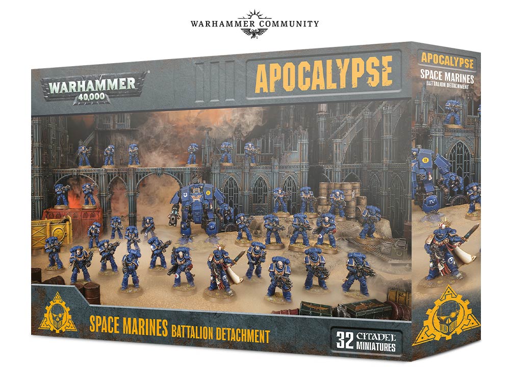 Space Marines Battalion Detachment