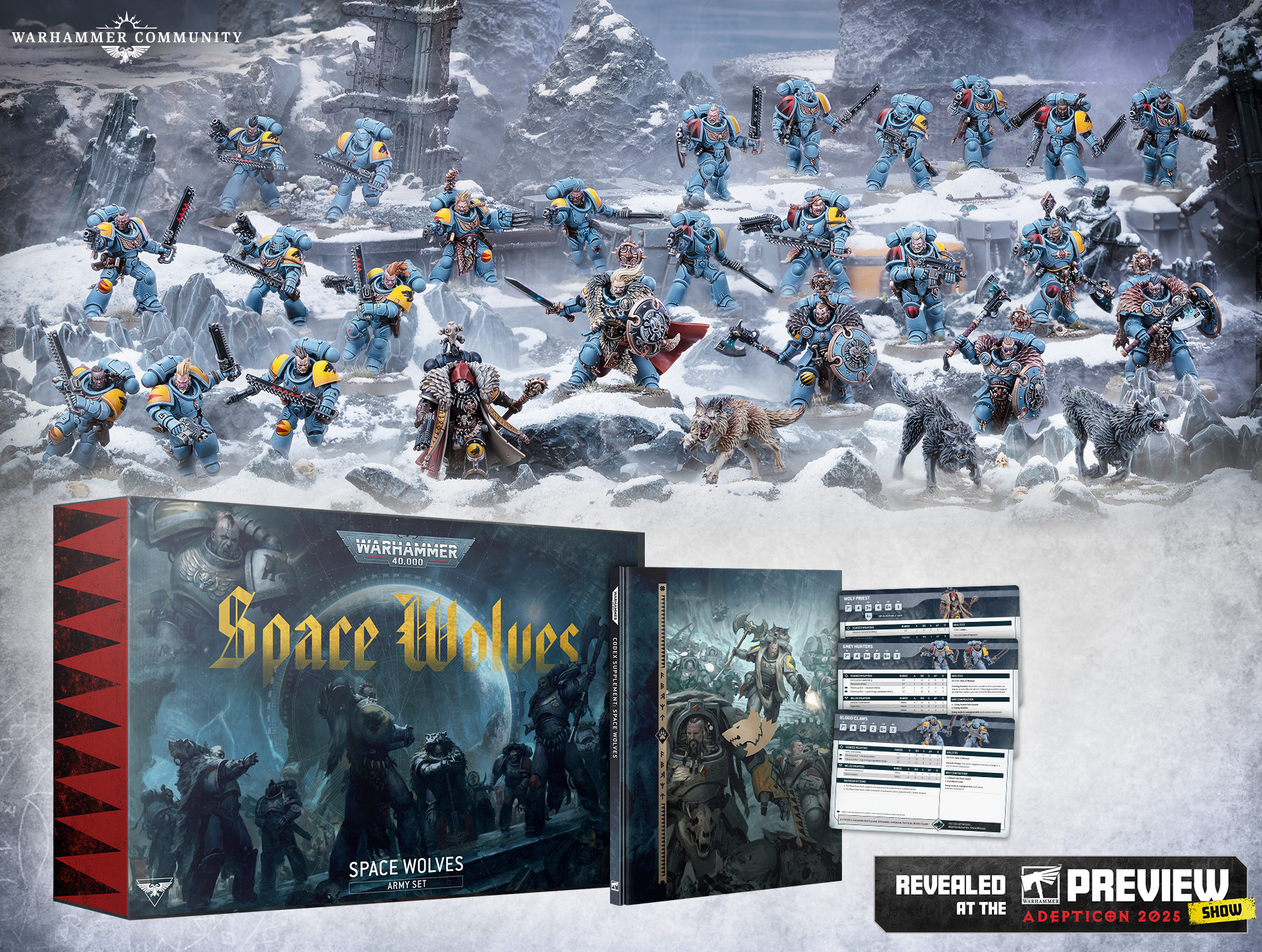 Space Wolves Army Set
