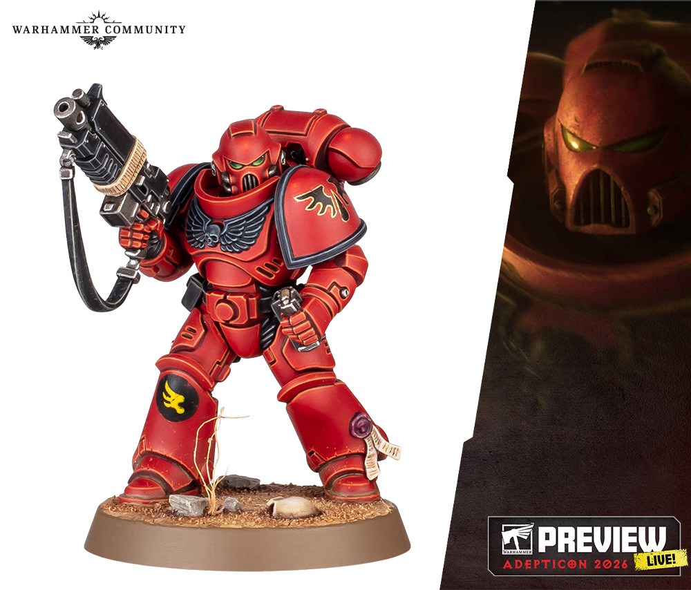 The new Intercessor miniature from the 11th Edition launch box