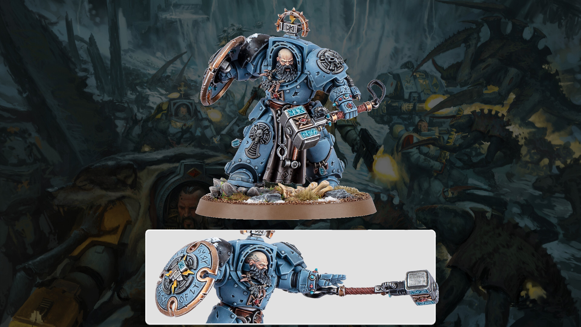 Arjac Rockfist Carries a Teleporter in His Hammer. He Still Has to Carry the Wounded Out.