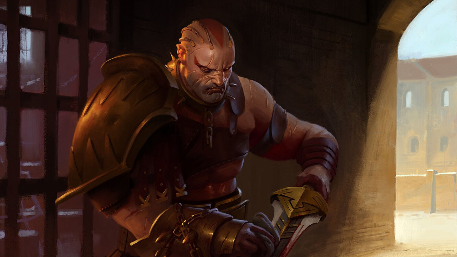 The Butcher's Nails Didn't Add Anything to Angron. They Replaced What the Nucerians Cut Out.