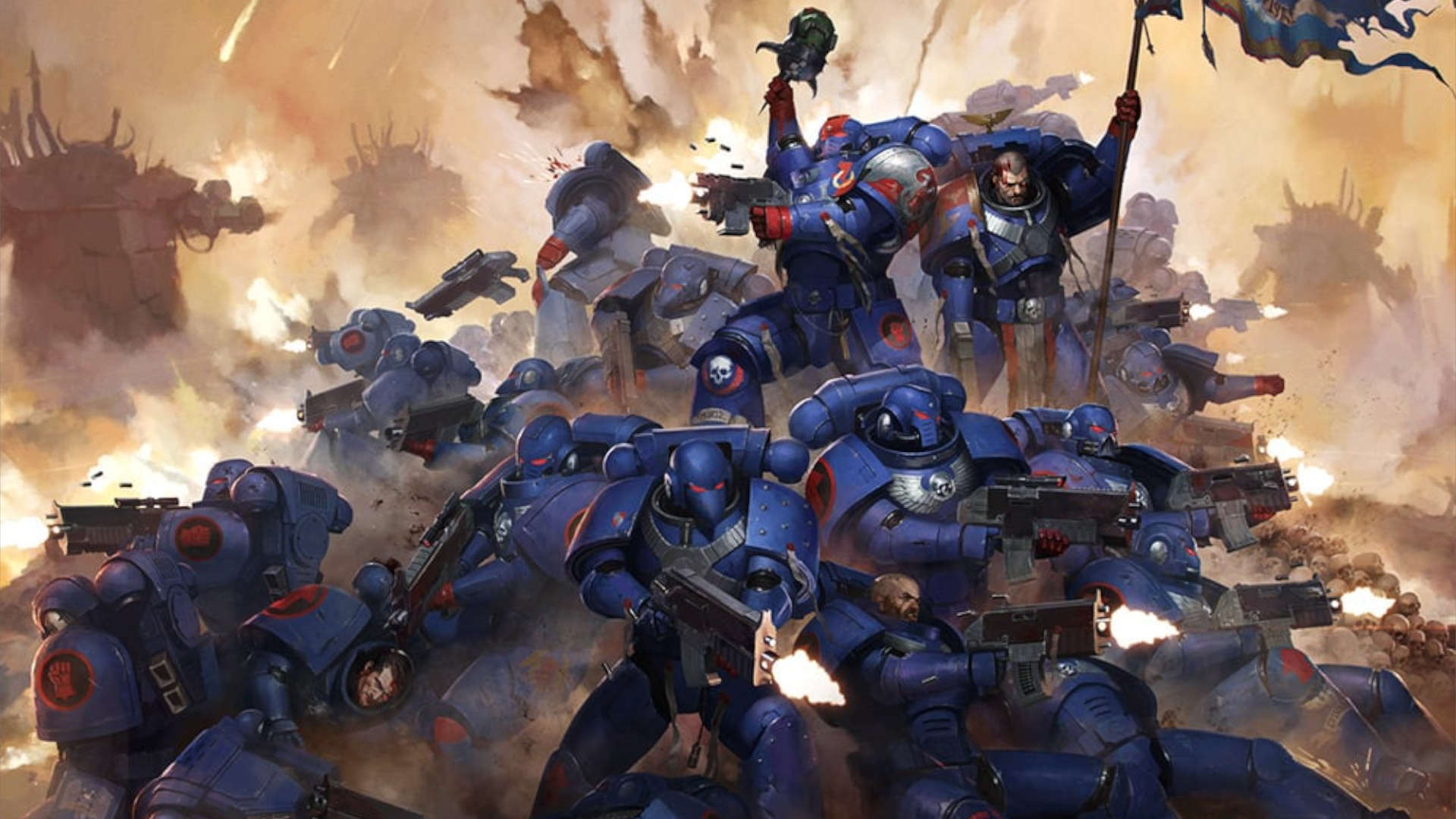 The Crimson Fists: The Chapter on 40K's First Cover and the Missile That Nearly Ended Them