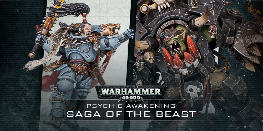 Ragnar Blackmane vs Ghazghkull Thraka — Psychic Awakening: Saga of the Beast
