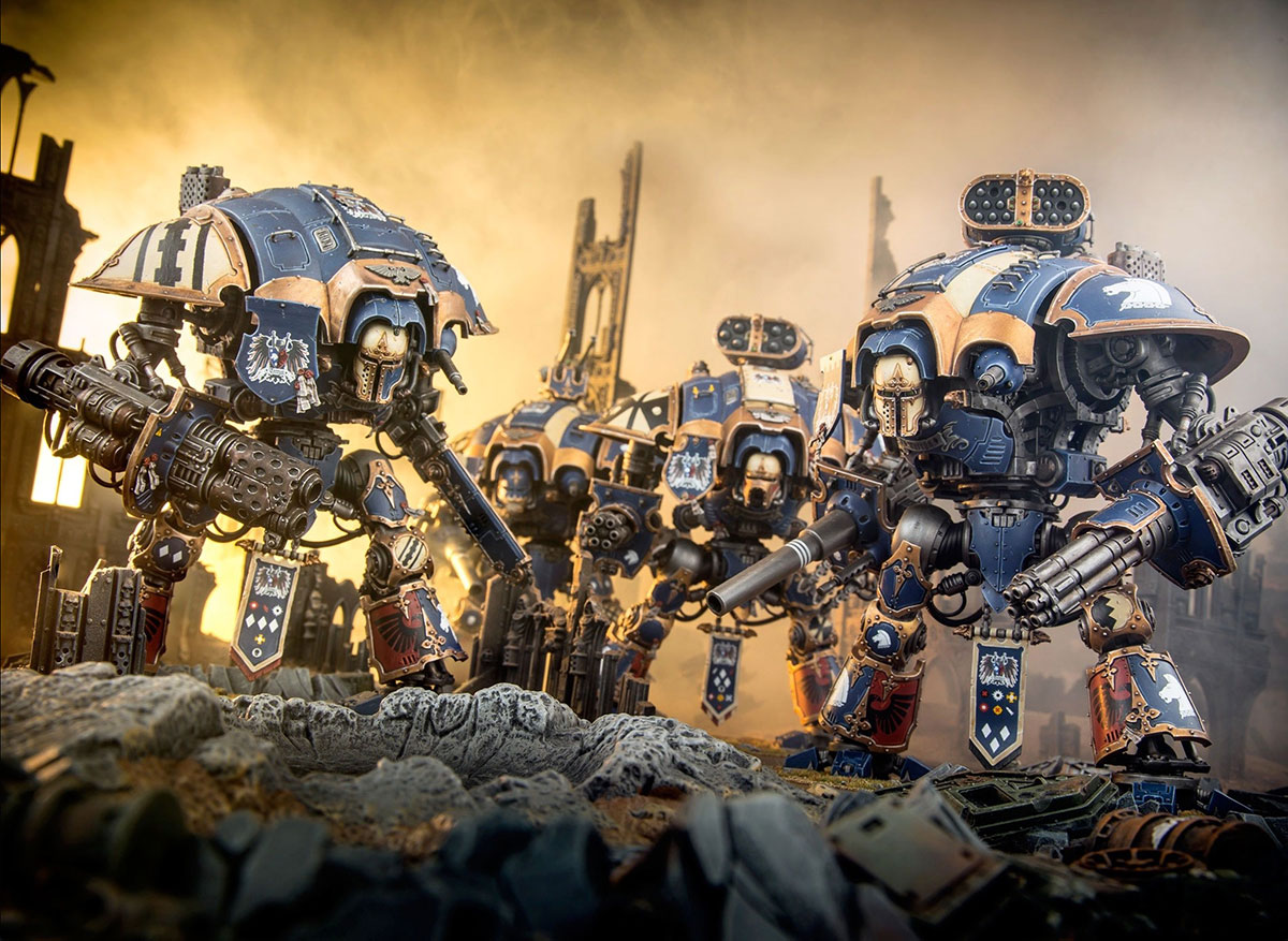 Imperial Knights of the Imperium: Ancient Heroes in Gigantic War Engines