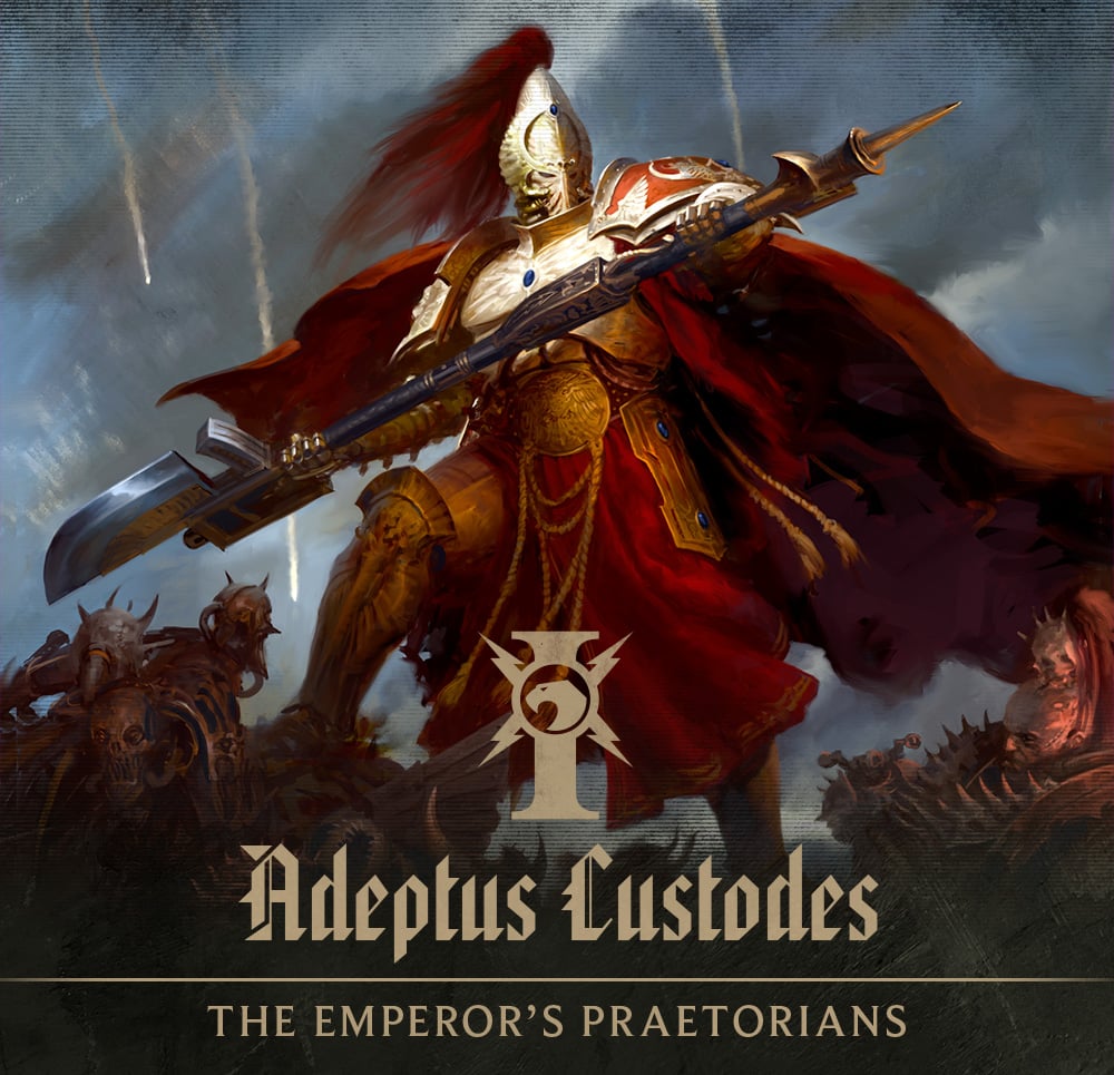 The Adeptus Custodes, who deployed to defend Terra when the Hexarchy moved