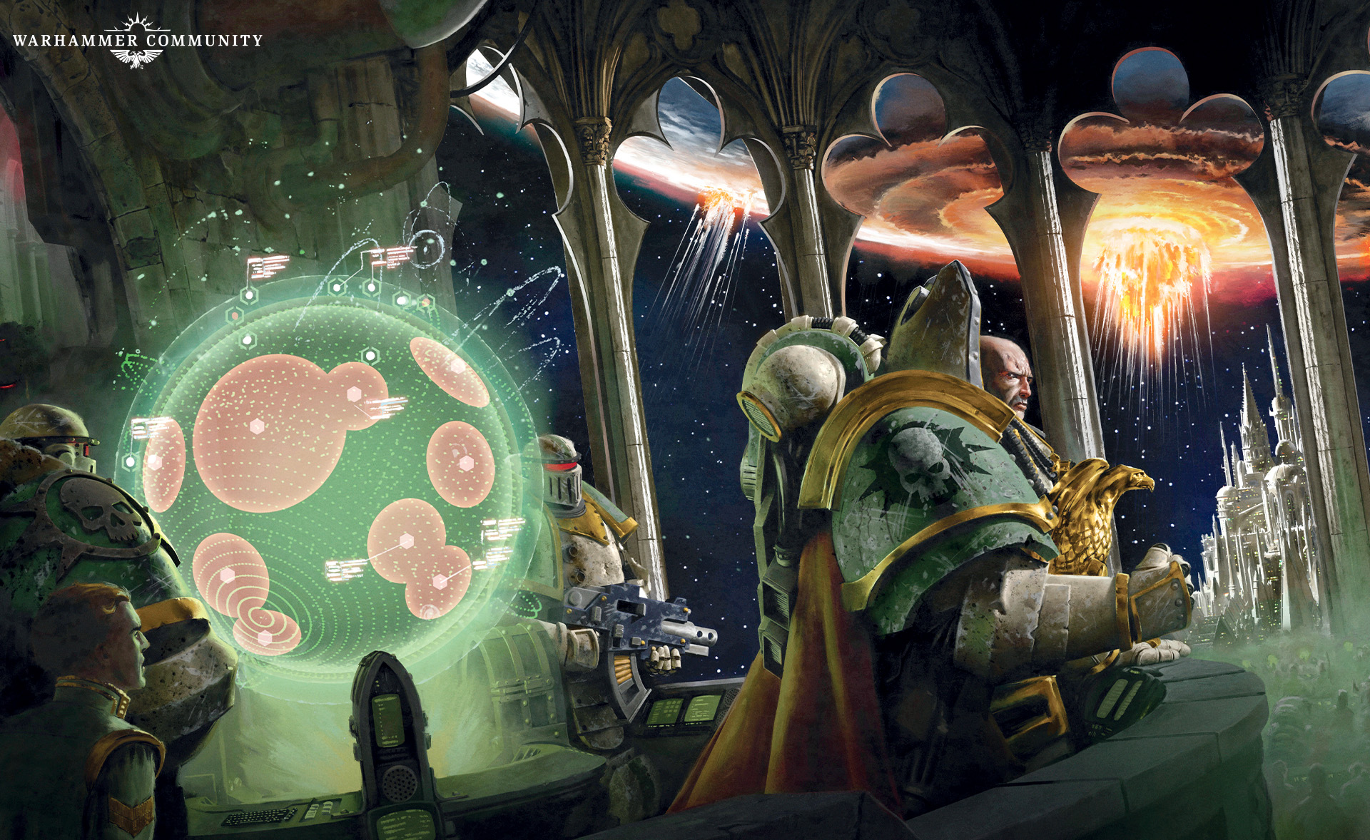 Nathaniel Garro Reached Terra With a Warning. Malcador Sent Him Back Out.