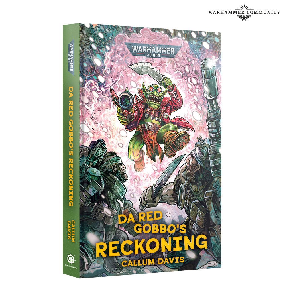 Da Red Gobbo's Reckoning by Callum Davis, with armed Ratlings confronting the Gobbo on its cover