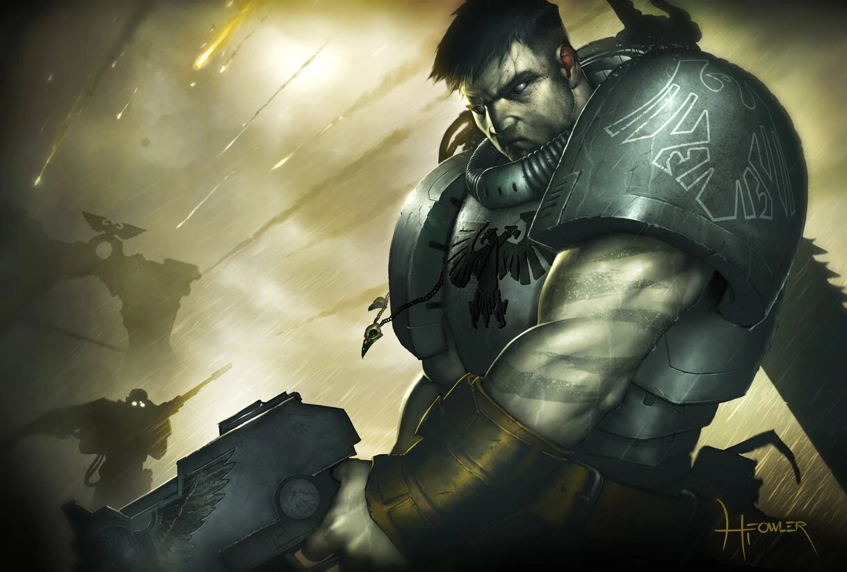 September's Free Space Marine Scout Is One Organ Short of Power Armour