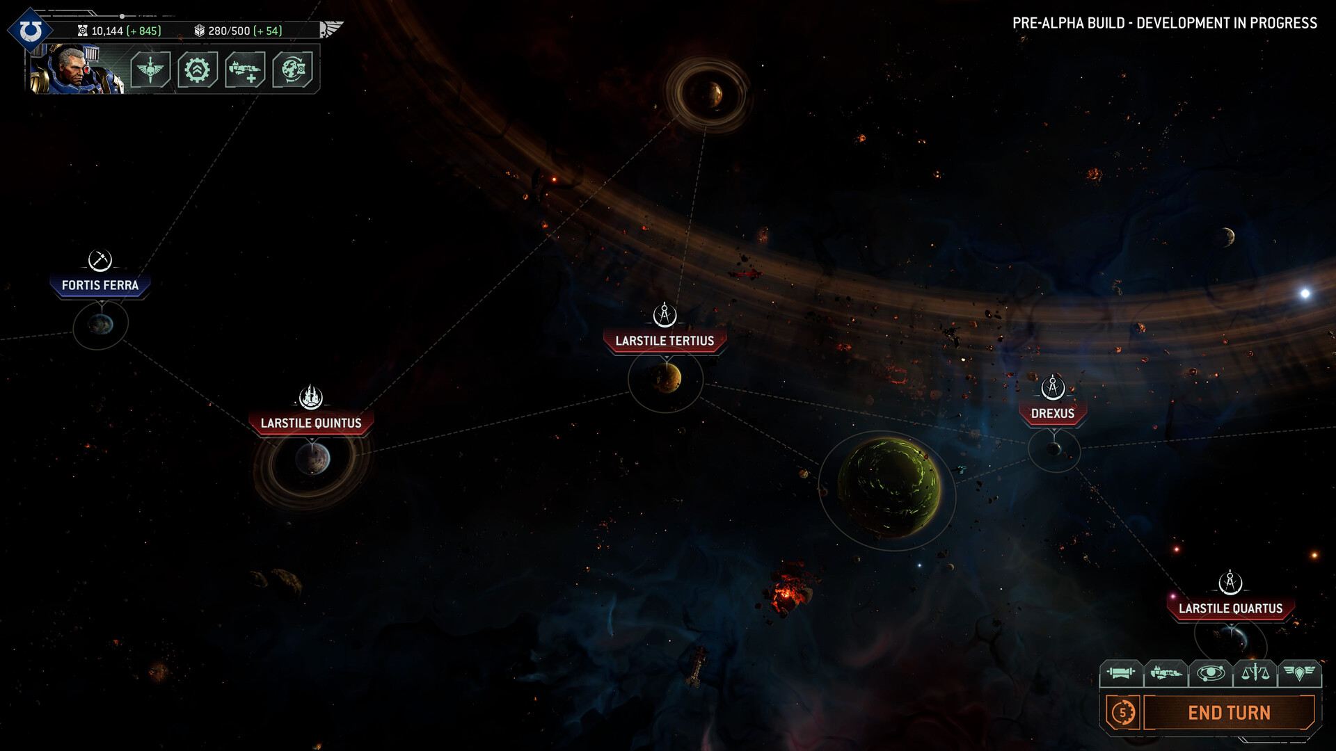 Total War: Warhammer 40,000: Four Launch Factions and a Galaxy Map That Doubles as a Menu