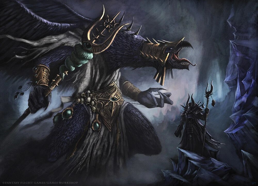 Tzeentch Daemons Just Landed in the Horus Heresy. The Designer's Note Says Nobody at the Time Knew That's What They Were.