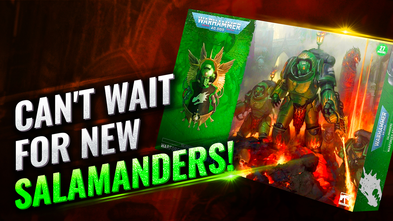 What's Inside Salamanders Warforged Battleforce Box?