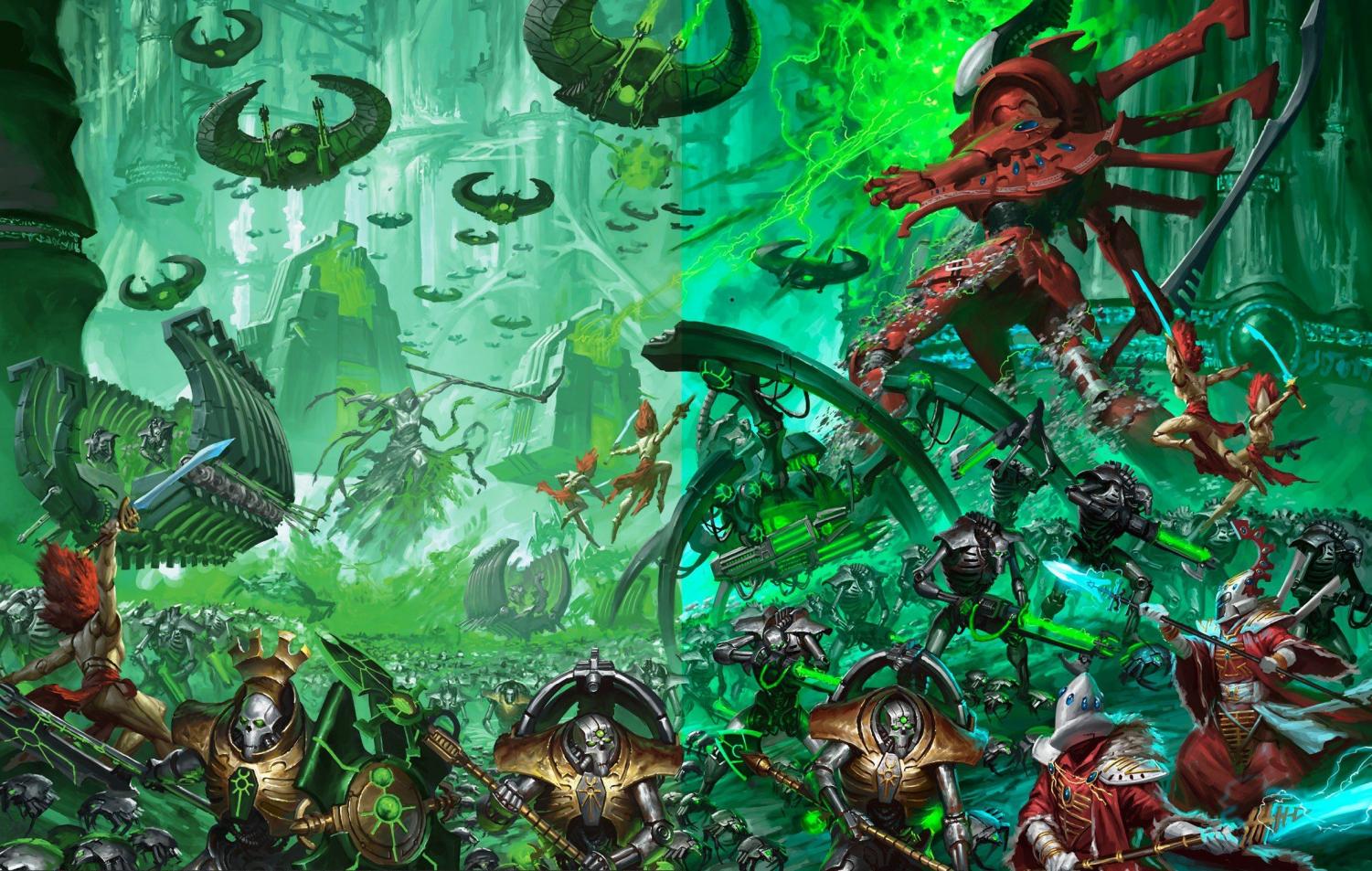 The Alien Threats in Warhammer 40K: A Grimdark Introduction