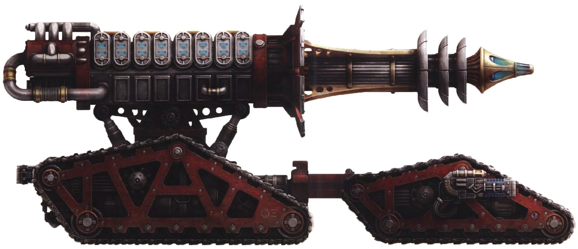 The Ordinatus Ulator Ashurax, one of the two macro-engines the Loyalists got off Xana-Tisiphone